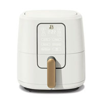 Beautiful 6 Quart Touchscreen Air Fryer, White Icing by Drew Barrymore | Was