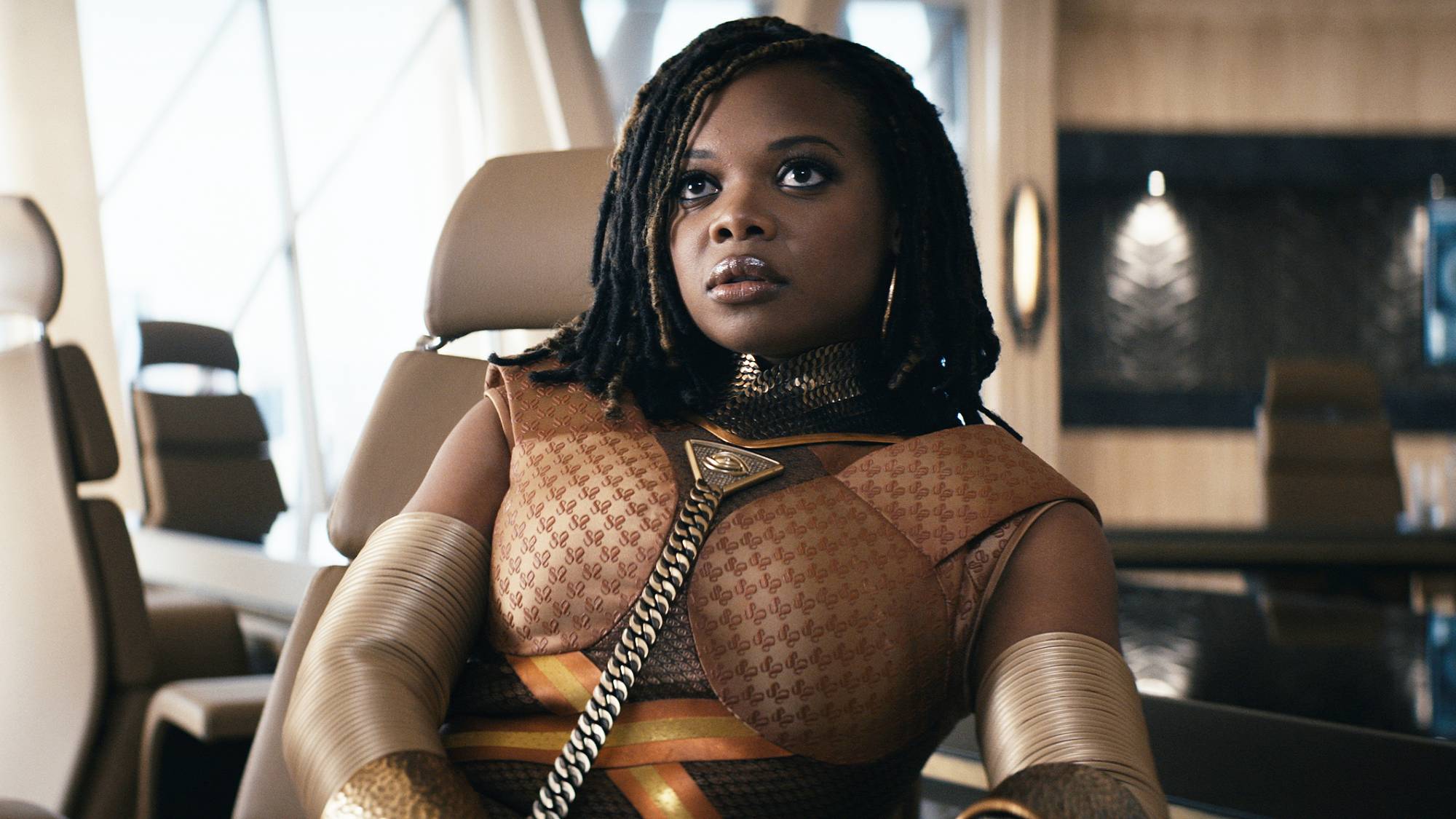 سوزان هیوارد در نقش خواهر سیج "مردان" فصل 4 در Prime Video