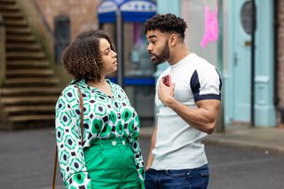 Prince and Olivia in Hollyoaks.