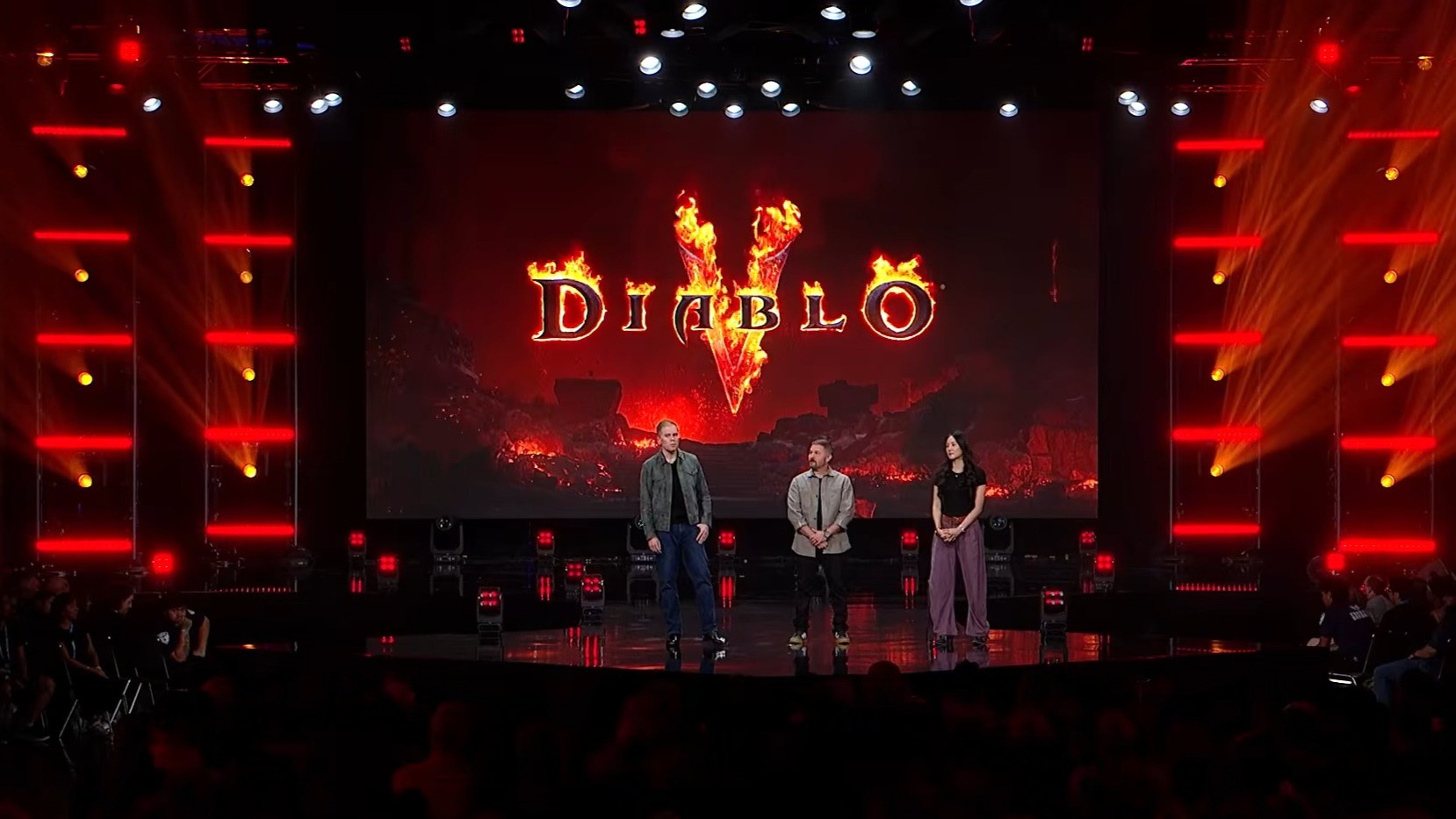 Diablo 5 announcement on stage at Blizzcon