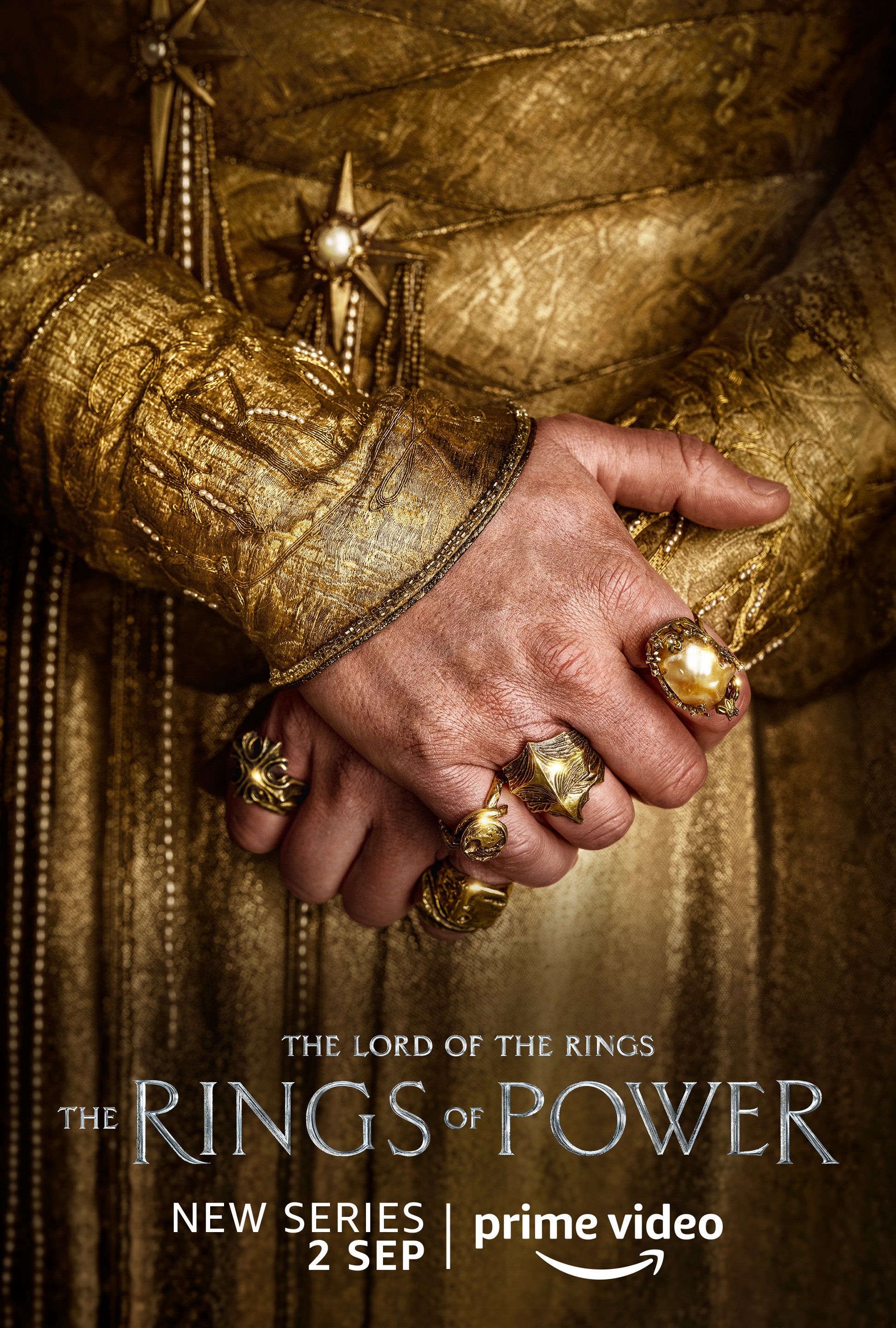 A noble human character poster for Lord of the Rings: The Rings of Power