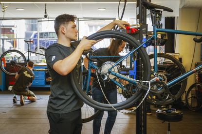 Local bike repair clearance shops