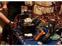 The Singapore team took out various monitoring tools.