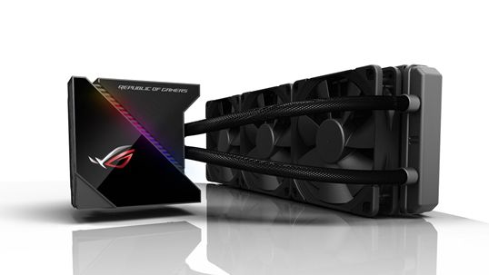 Asus introduces its first ROG liquid-coolers and power supply