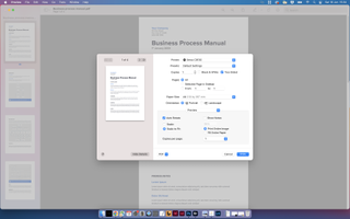 How to print from your Mac using Apple Preview.