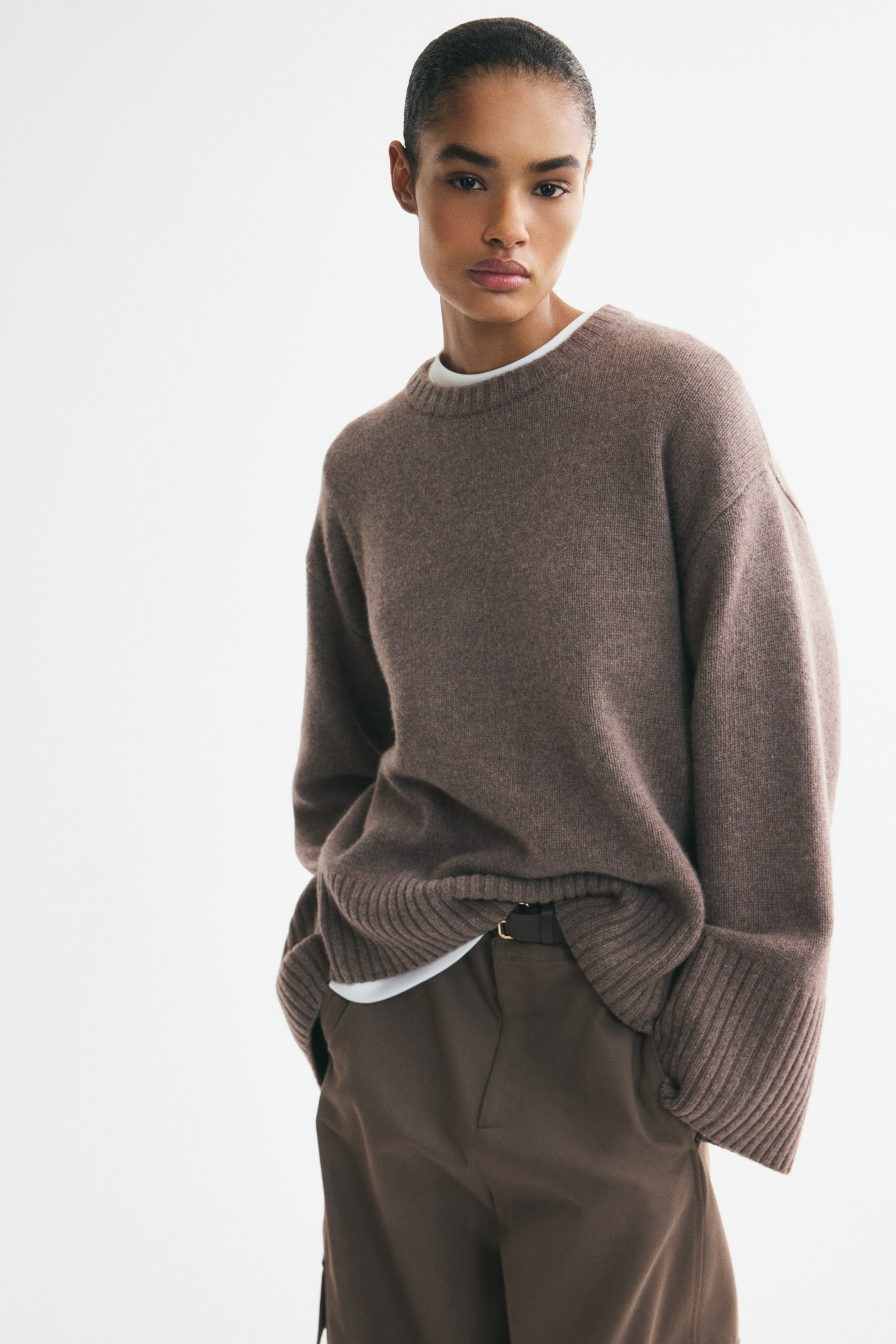 Cashmere-Blend Jumper