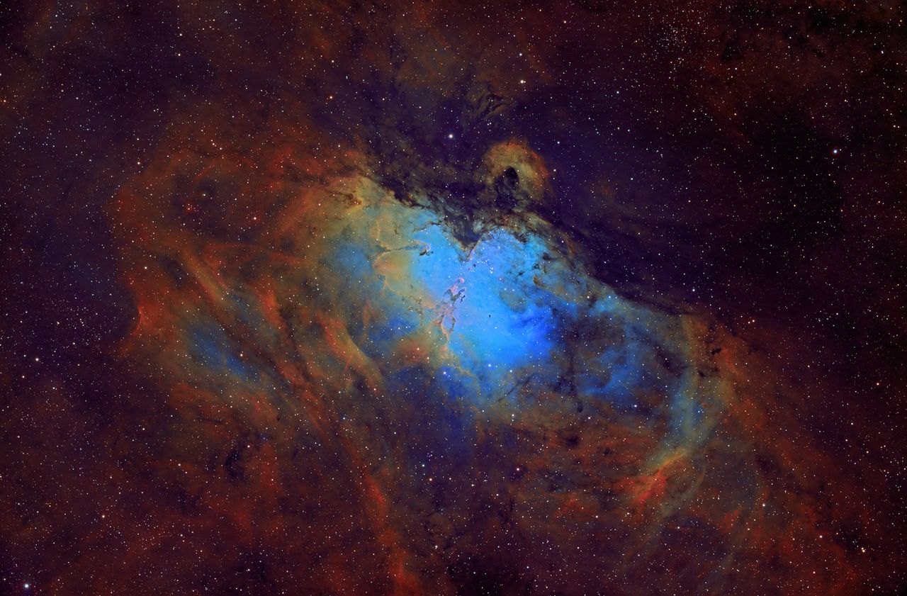 Sample images of night sky objects with the new Hyperia telescope from Vaonis.