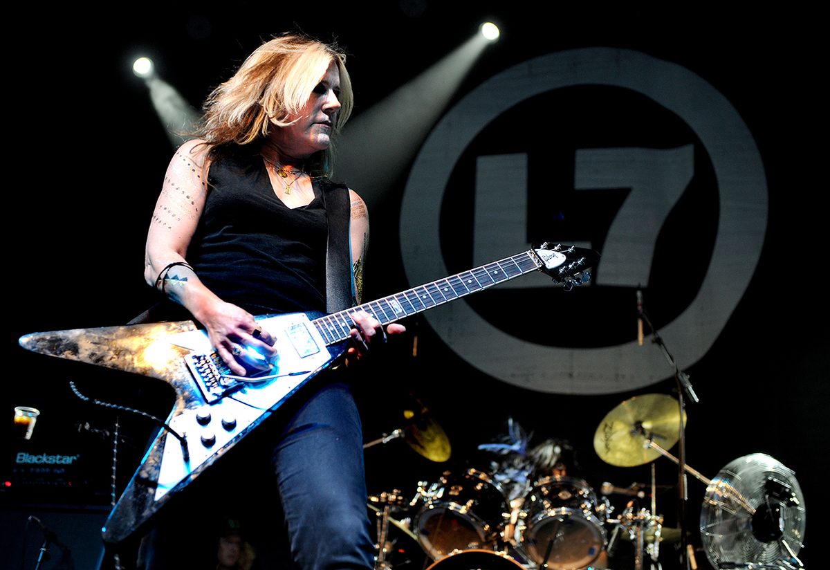 L7’s Donita Sparks on her ironic gear choices and Butch Vig Guitar World