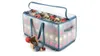 Home Depot Blue Polyethylene Large Christmas Ornament Storage Box