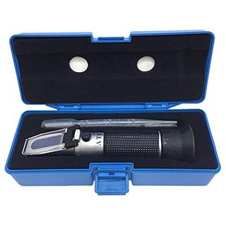 Aichose Brix Refractometer With Atc, Dual Scale - Specific Gravity & Brix, Hydrometer in Wine Making and Beer Brewing, Homebrew Kit