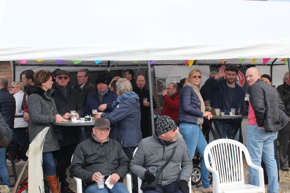 The beer was flowing before the race