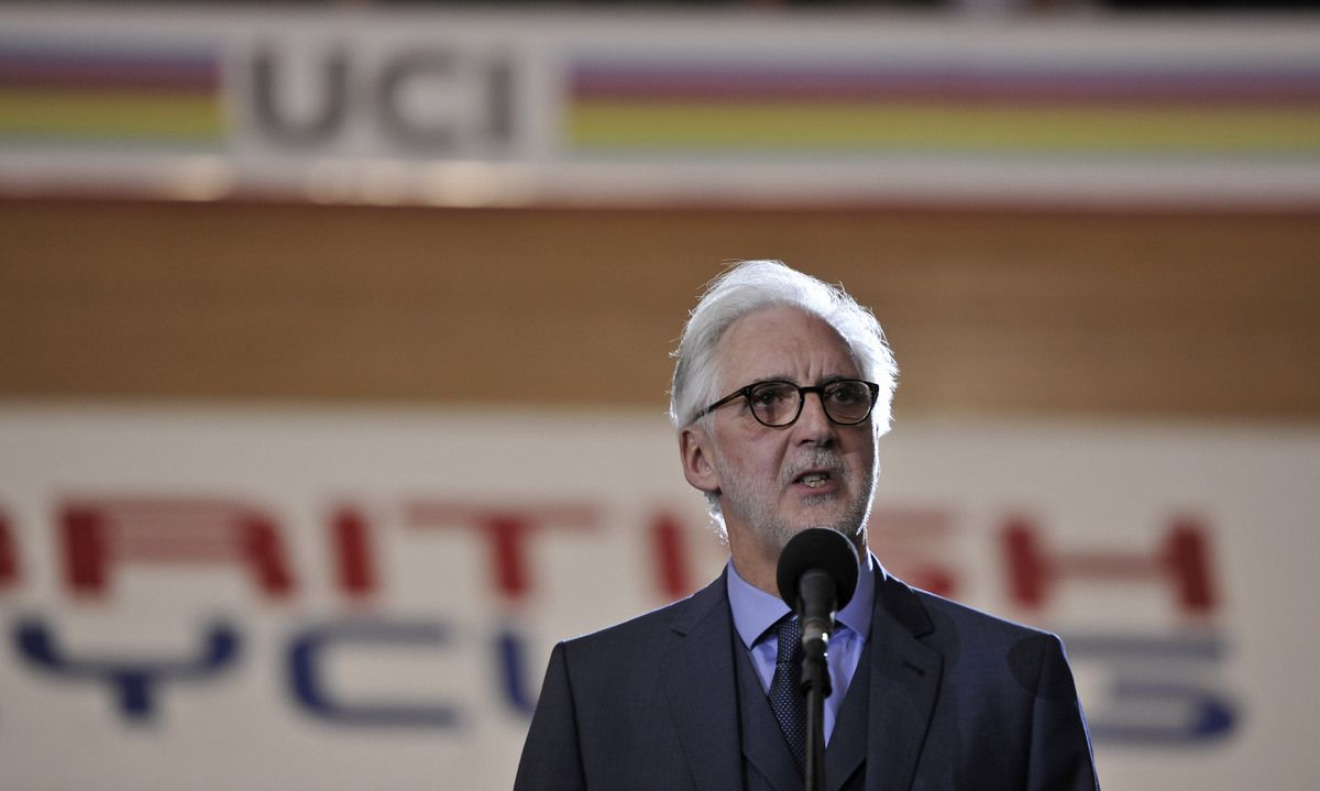 UCI president Brian Cookson