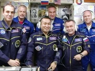 Expedition 39 Crew Speaks With Putin