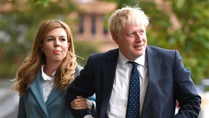 Boris Johnson and Carrie Symonds