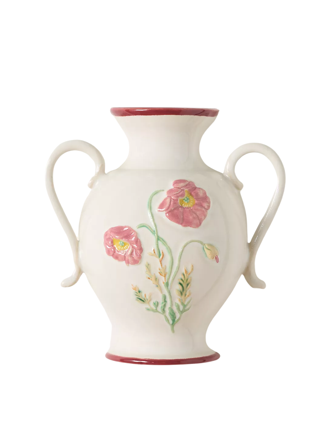 a vase wall charm