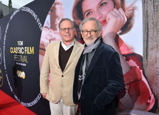 David Zaslav and Steven Spielberg at 2023 TCM Classic Film Festival 