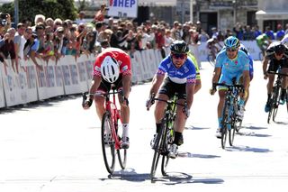 Mark Cavendish wins Stage 2 of the 2016 Tour of Croatia from Giacomo Nizzolo
