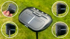 Photo montage of the Sausage Golf Boudin Noir