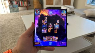 Galaxy Z Fold 6 playing Marvel Snap