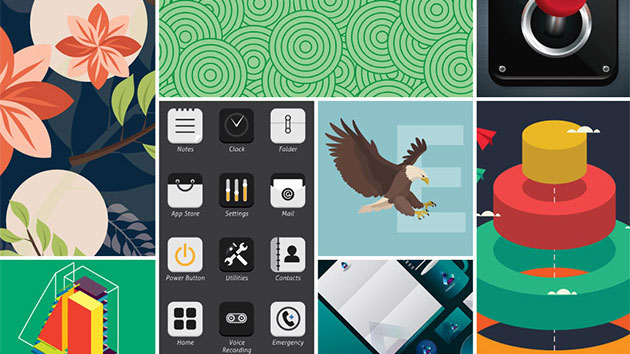 Collection of vector based images