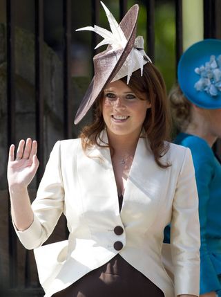 Princess Eugenie at Zara Phillips and Mike Tindall Wedding