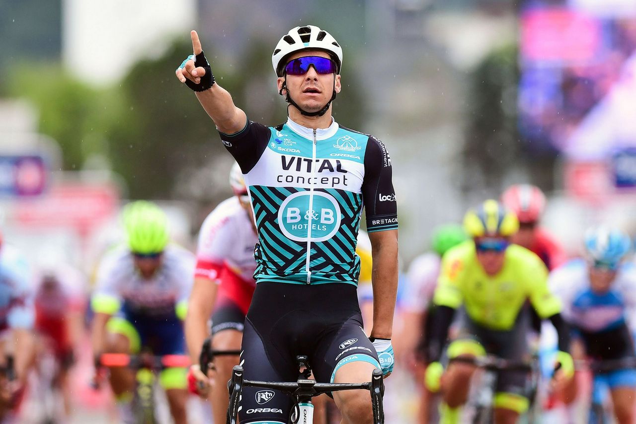 Bryan Coquard beat Mathieu van der Poel in the Arctic Race of Norway