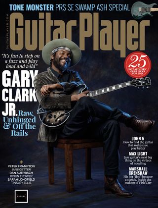 Gary Clark Jr. adorns the cover of the May 2024 issue of Guitar Player