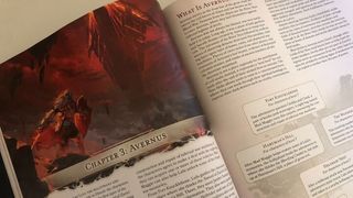 Baldur's Gate: Descent into Avernus book pages