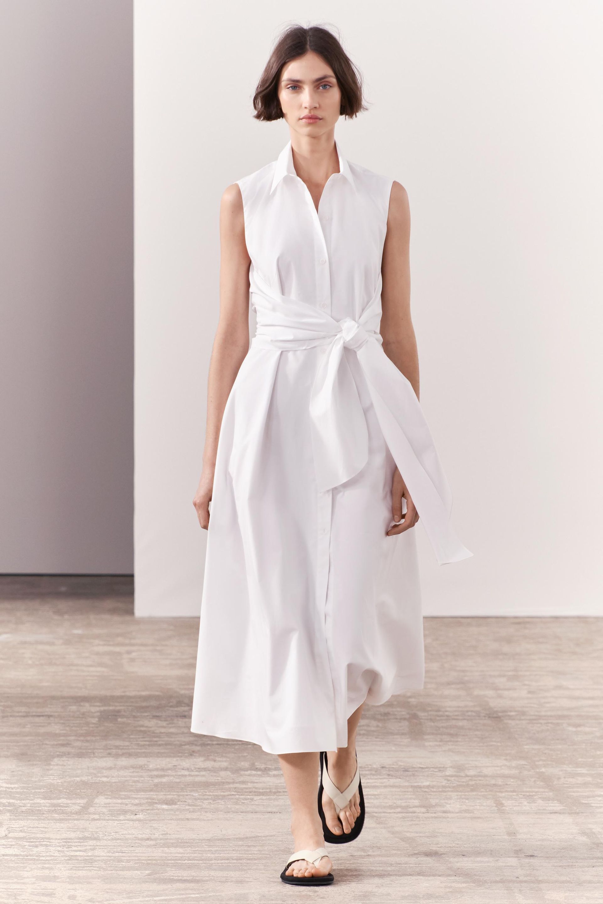 White Shirt Dress
