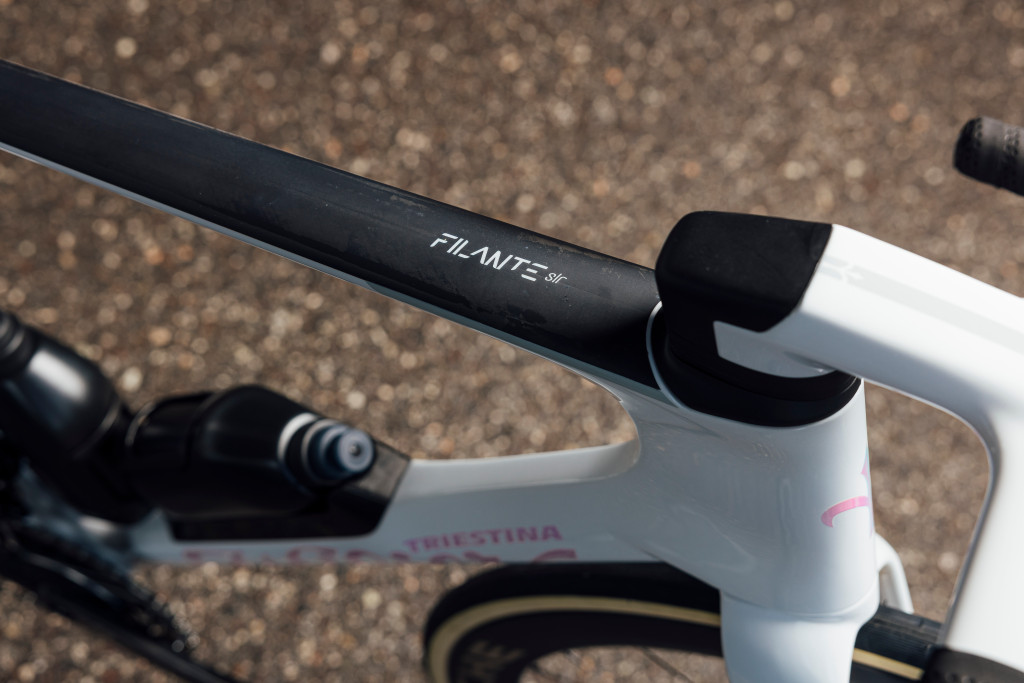 various shots of Willier road race bike outdoors