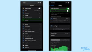 How to turn Low Power mode on and off