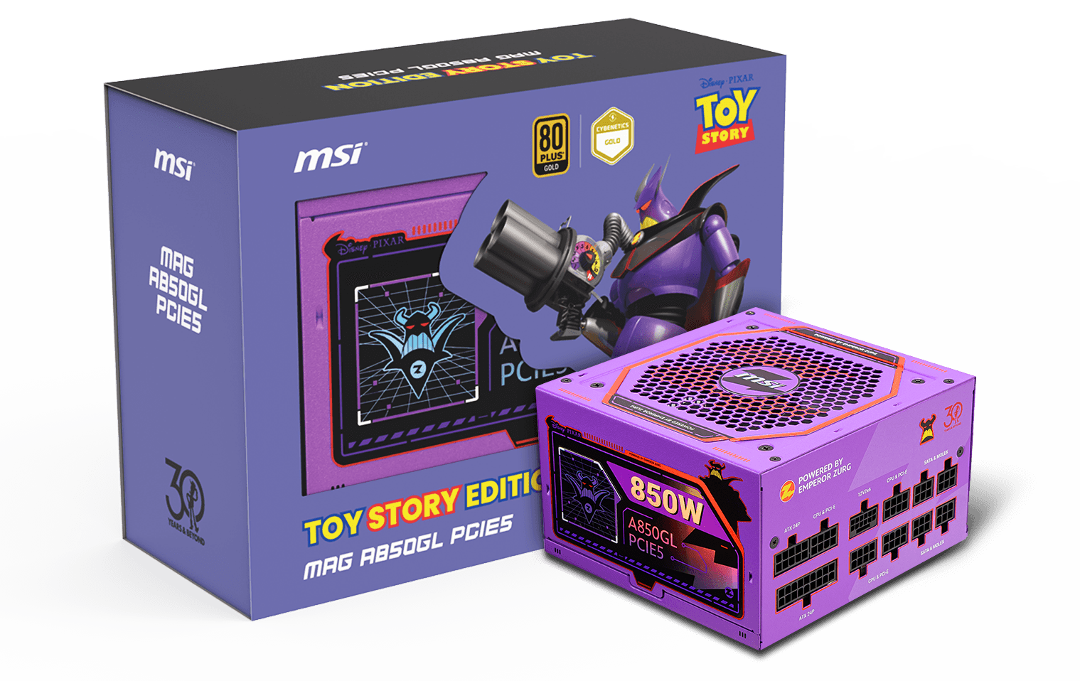 Toy Story MSI collab PC components