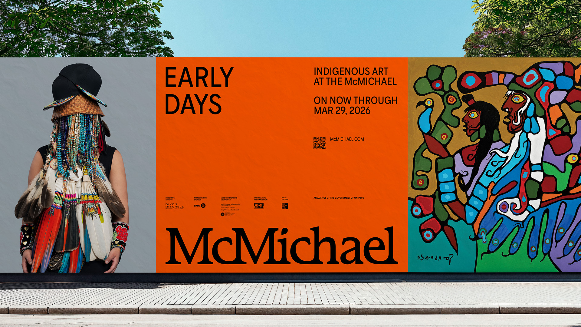 McMichael Canadian Art Collection rebrand created by Bruce Mau Design