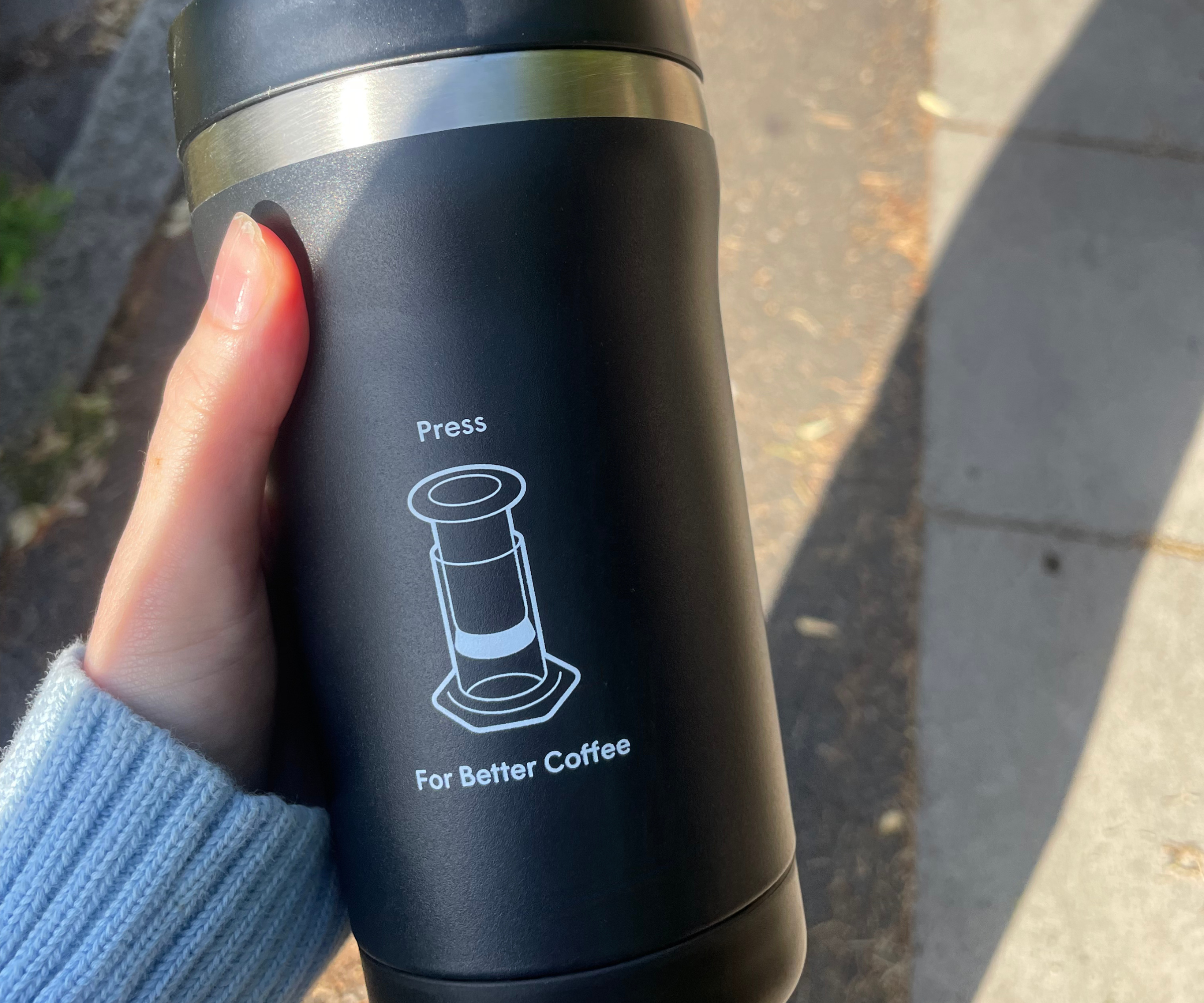 Testing the AeroPress Go Plus on the go