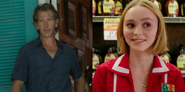 Ben Mendelsohn and lily-Rose Depp in Netflix's The King