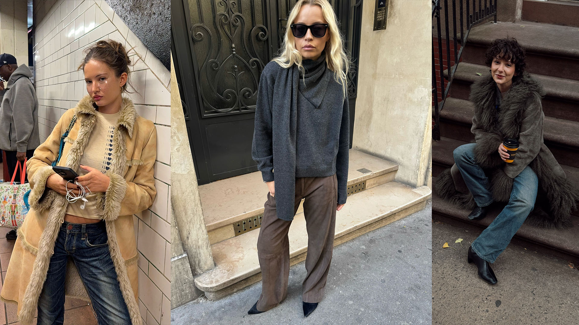 women wearing winter clothes