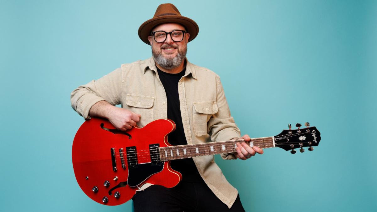 “A guitar that's as unique as the journey it represents”: Epiphone tips its hat to tutor extraordinaire Marty Schwartz with deceptively versatile ES-335 signature guitar thumbnail