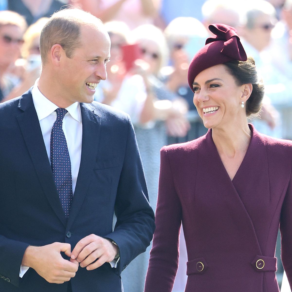 The Prince and Princess of Wales visit Wales in 2023