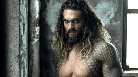 Jason Momoa as Aquaman in Justice League