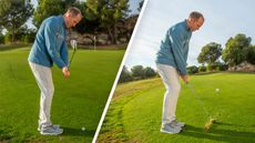 How To Spin Your Chip Shots: Golf Monthly Top 50 Coach John Howells demonstrating how to spin your chip shots...
