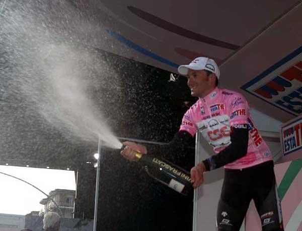 And the requisite champagne flowed once again for Basso