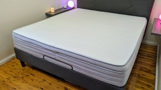 Ecosa Pure mattress on bed wide