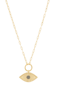 Gorjana Celeste Evil Eye Pendant Necklace:&nbsp;$80&nbsp;$32 (save $48) | Nordstrom