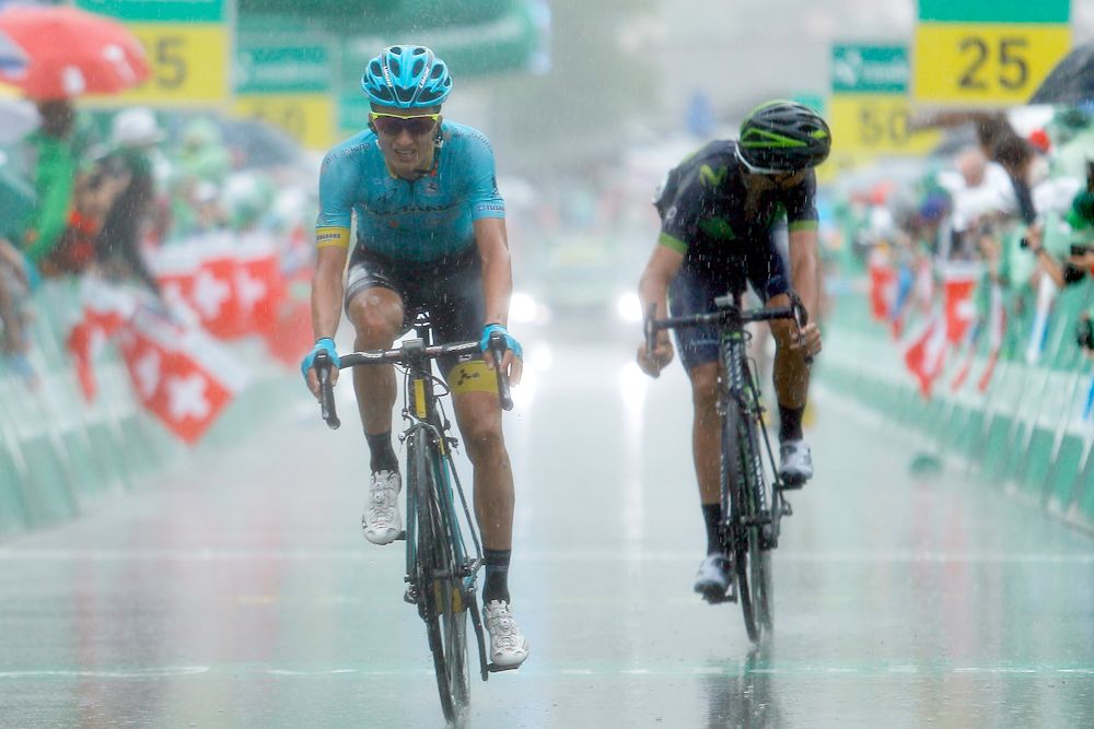 Pello Bilboa (Astana) finishes stage 6