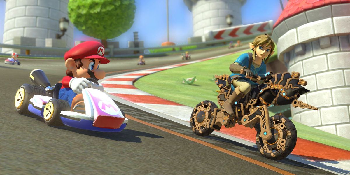It's 2024. A new Mario Kart is released alongside the Switch 2
