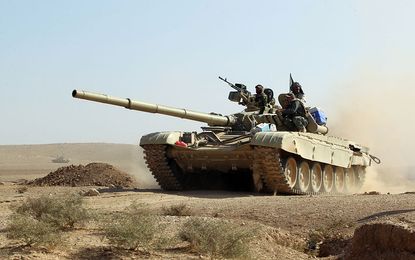 An Iraqi forces tank.
