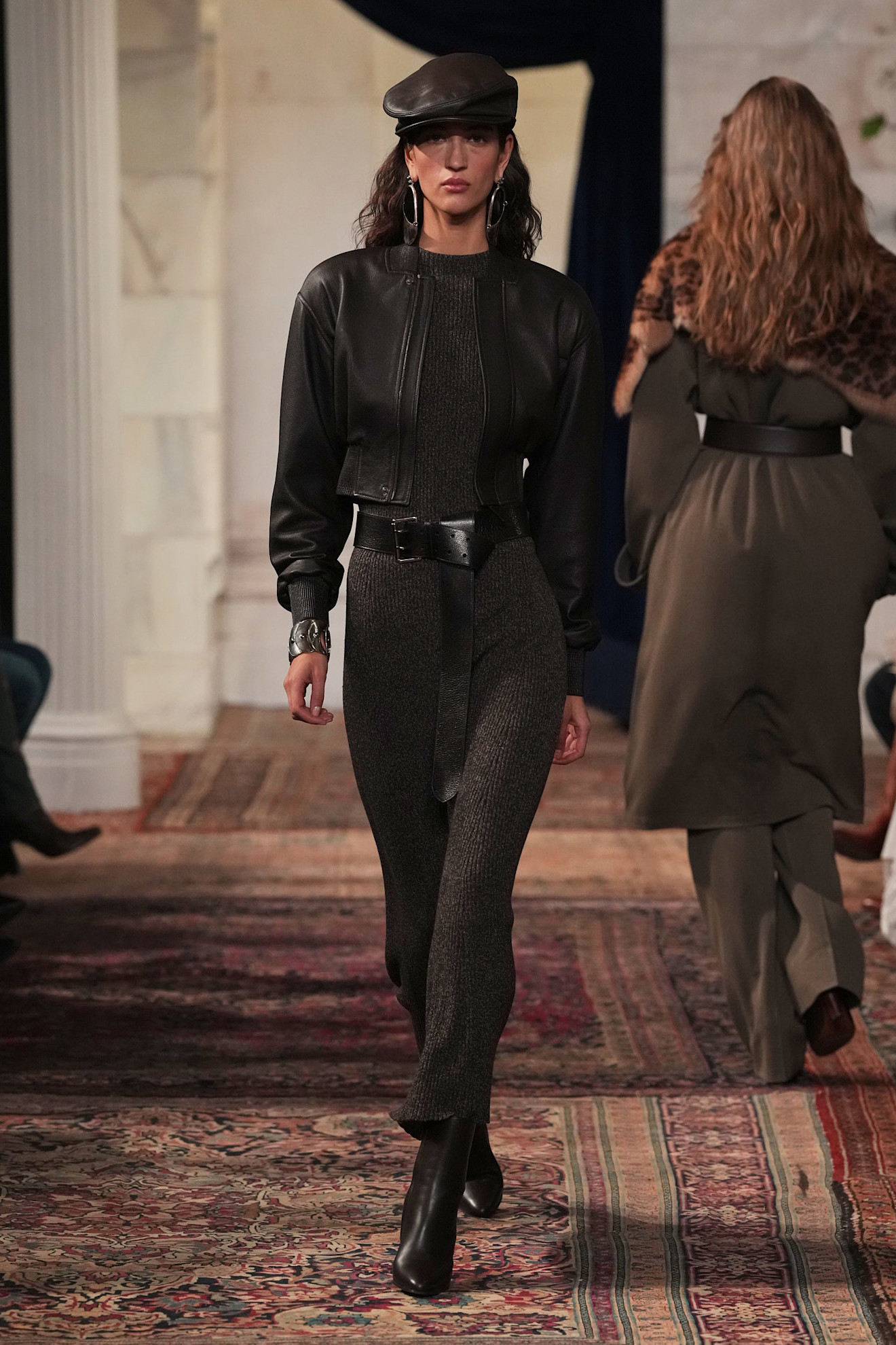 models walk the Ralph Lauren Fall 2026 runway