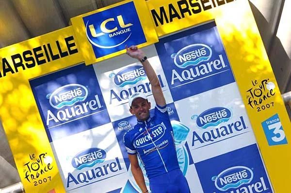 Vasseur likes being on the podium as he doesn't get to do it frequently in the Tour.