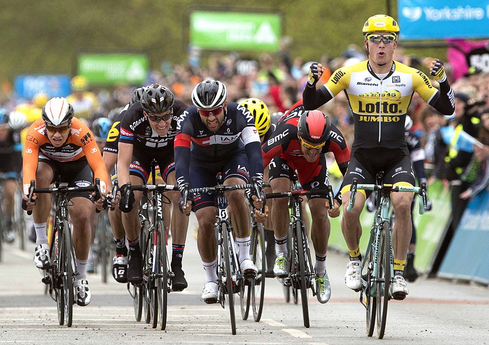 Moreno Hofland (LottoNL-Jumbo) wins stage 2 at the Tour de Yorkshire