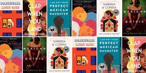 16 book covers by Latinx authors